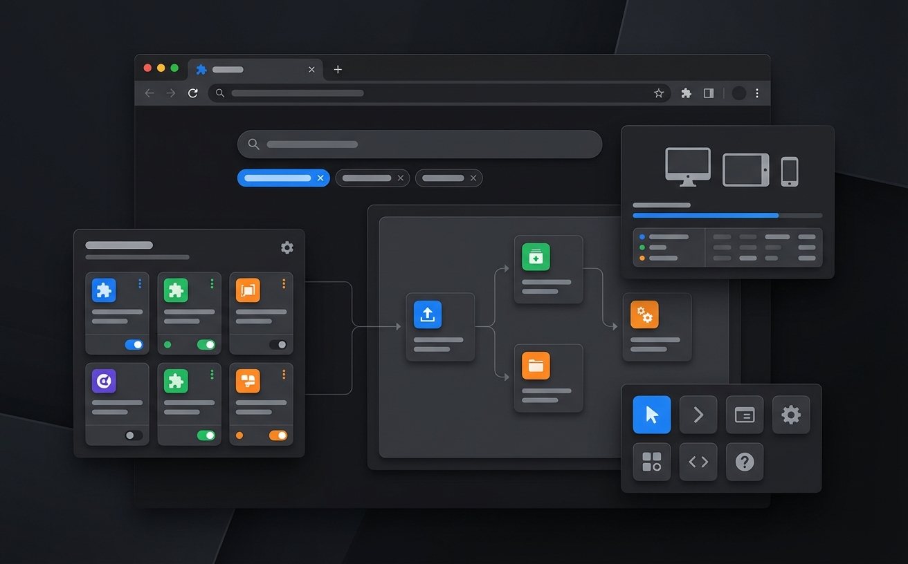 谷歌浏览器扩展程序商店界面